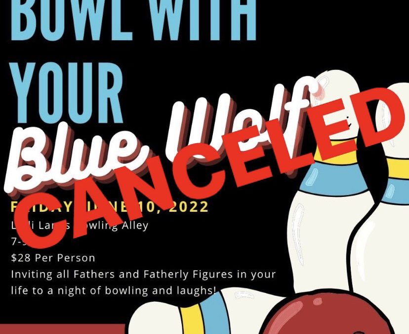 Bowling Event – Bowl With Your Blue Wolf (CANCELED)